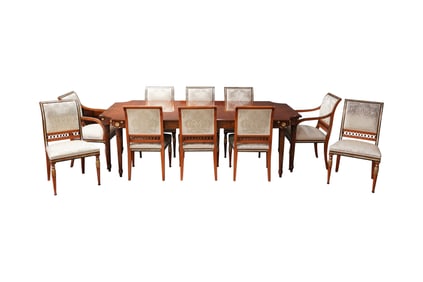 A Neoclassical-Style Dining Set