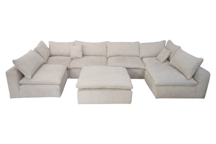 A Contemporary Sectional Sofa