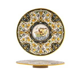 A Maiolica Center Bowl