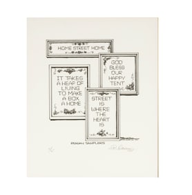 Paul Conrad, American, 1924 - 2010, Reagan Samplers