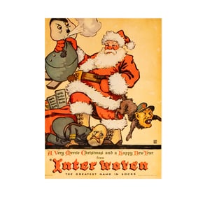 A Reproduction of a Vintage Advertising Poster