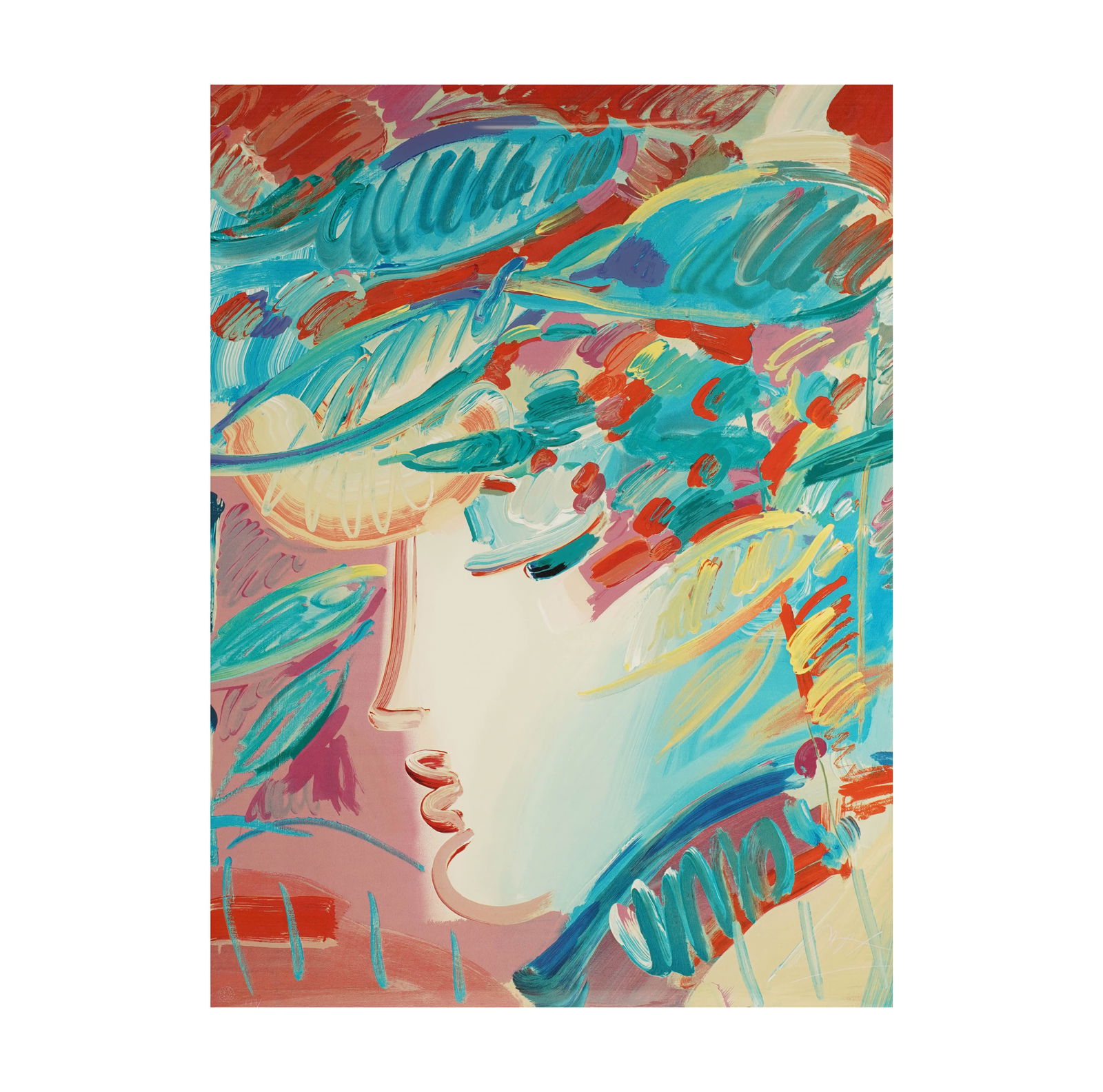 Peter Max, German/American b. 1937, The Beauty (1 of 12)