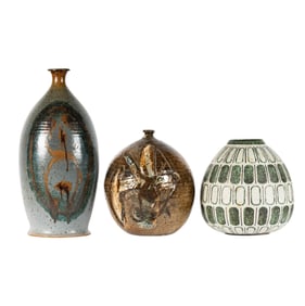 A Group of Studio Pottery Vessels
