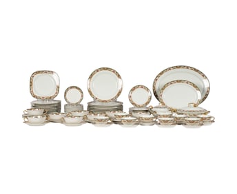 An Elite Works Limoges Porcelain Service