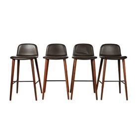 A Set of Four Job's Bacco Barstools