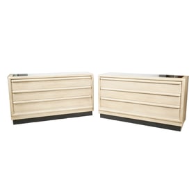 A Pair of Modernist Nightstands