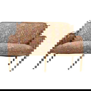 A Louis XVI-Style Carved Wood Settee: 36 x 52 x 27 in. (91.4 x 132.1 x 68.6 cm.) Notes: This item does not qualify for in-house shipping. Please see our preferred shippers list for quotes or arrange for local pickup. https://www.abell.com