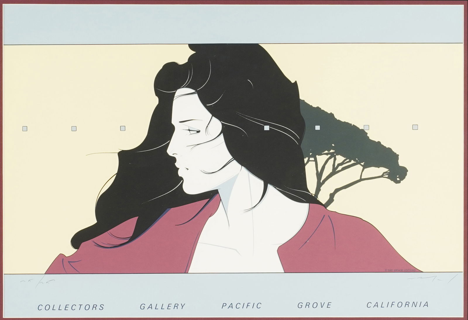Patrick Nagel, American 1945-1984, Collector's Gallery Pacific Grove California (1 of 8)