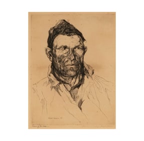 Armin Carl Hansen, Monterey, CA 1886-1957, Man of The Sea