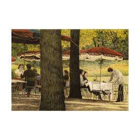 Harold Altman, American 1924-2003, Parc Dubonnet (1 of 11)