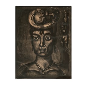 Georges Rouault, French 1871-1958, Femme affranchie a quatorze heures, chante midi