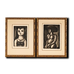 Georges Rouault, French 1871-1958, Two Works