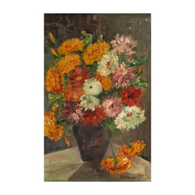 Signed Carl William Peters: Still Life