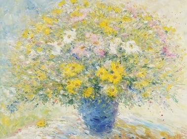 20th Century: Still Life with Bouquet of Flowers