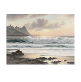 Dave Dalton, B. 1952, Warm Sky Over Kauai
