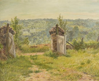 Hugh Newell, American 1830-1915, Landscape