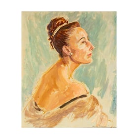 Frances Greenman, 1890-1981, Portrait of a Woman
