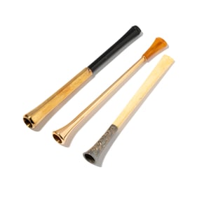 Janis Paige: One Cartier 14 Karat Cigarette Holder and Two Others