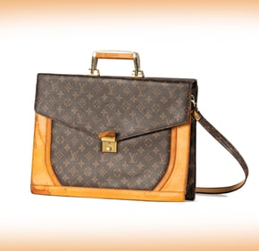 Janis Paige: A Louis Vuitton Monogram Canvas Briefcase