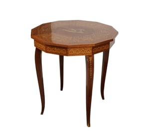 Janis Paige: An Italian Marquetry Side Table
