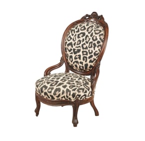 Janis Paige: A Victorian Slipper Chair