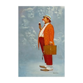 Robert Owen, American, B.1930, New Kid On The Block