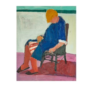 Kwok-Kay Choey, Singapore 20th century, Seated Figure