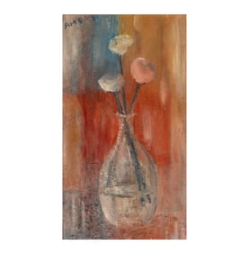 Janis Paige: Mid 20th Century, Floral Still Life