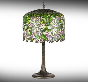 Janis Paige: A Tiffany-Style Willow Table Lamp