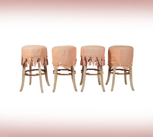 Janis Paige: A Set of Four Chet Beardsley Stools