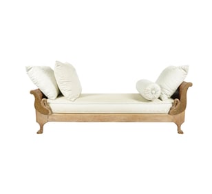 Janis Paige: An Empire-Style Fruitwood Daybed