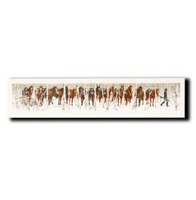 Janis Paige: Bev Doolittle, B.1947, Two Indian Horses