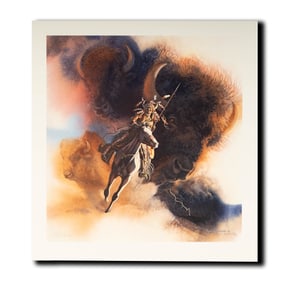 Janis Paige: Bev Doolittle, B.1947, Runs With Thunder