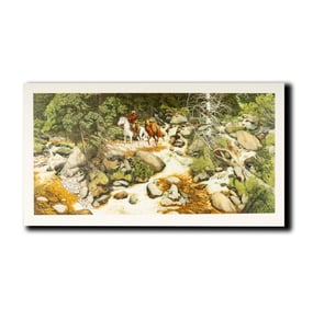 Janis Paige: Bev Doolittle, B.1947, The Forest Has Eyes