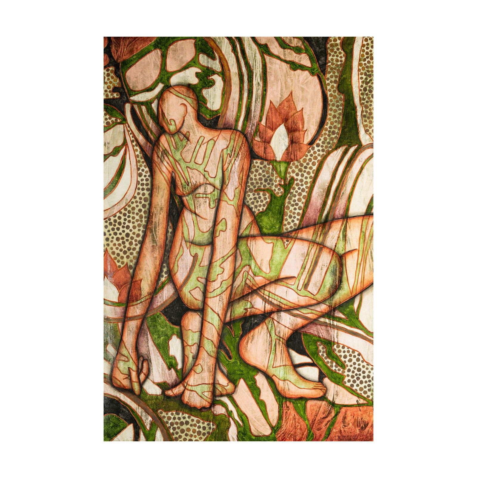 Janis Paige: Lori McCay, American, 20th century, Melon Flowers (1 of 13)