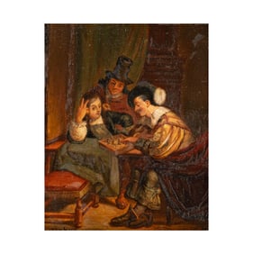 Dutch School: The Chess Game