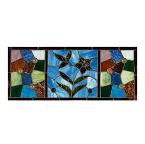 Janis Paige: A Vintage Leaded Glass Window