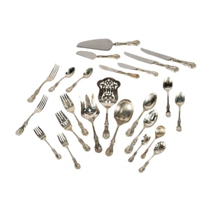 Janis Paige: A Reed and Barton Sterling Flatware Service for Eight