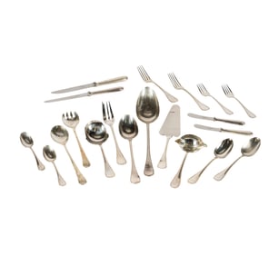 Janis Paige: A Christofle Silverplate Flatware Service