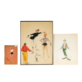 Janis Paige: A Small Group of Fashion Artwork