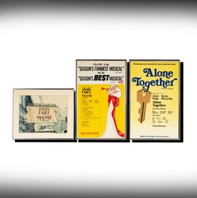Janis Paige: Two Framed Broadway Posters