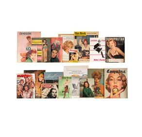 Janis Paige: A Group of Vintage Hollywood Magazines, TV Guides, and Advertisements featuring Janis