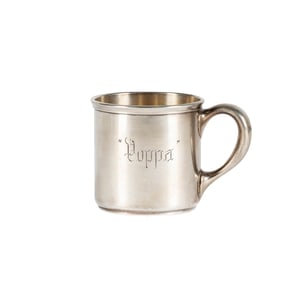 Janis Paige: Ray Gilbert's Gorham Sterling Silver Baby Cup