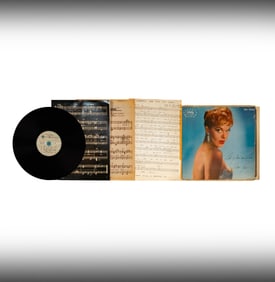 Janis Paige: A Group of Ray Gilbert / Janis Paige Music Records and Sheet Music