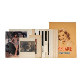 Janis Paige: A Group of Vintage Hollywood Photos and a Drawing