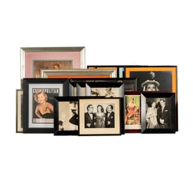Janis Paige: A Collection of Vintage Framed Janis Paige Photographs