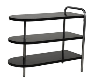 Wolfgang Hoffmann: Three-Tier End Table