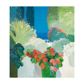 Roger Muhl, 1929 - 2008, Jardin a Cannes