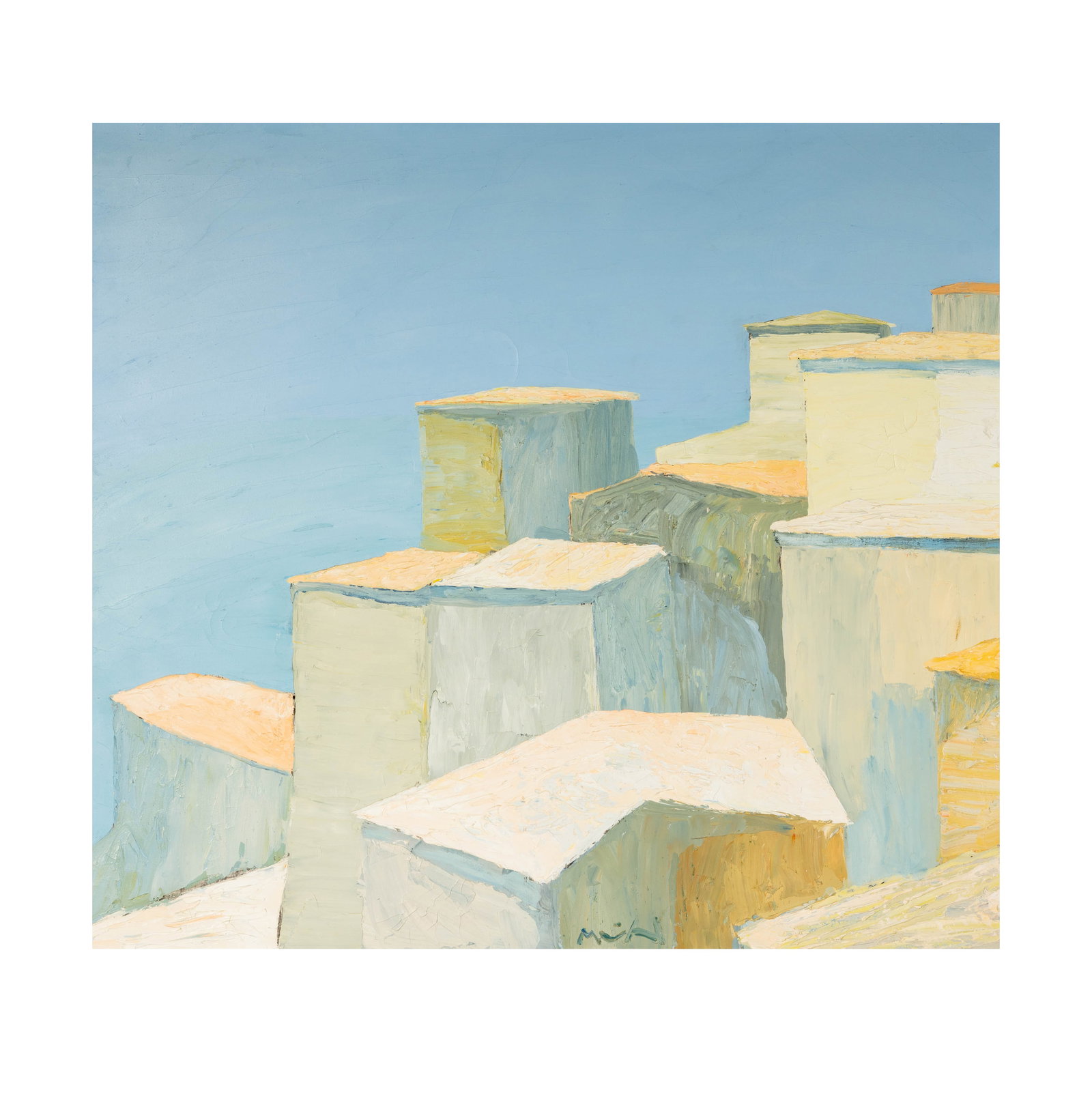 Roger Muhl, 1929 - 2008, Village en Ete (1 of 10)