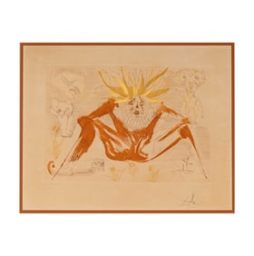 Salvador Dali, 1904-1989, Le Fou